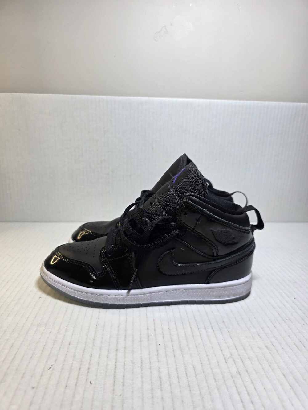 Nike Air Jordan 1 Mid Space Jam Concord Black Size 3Y DV1339-004